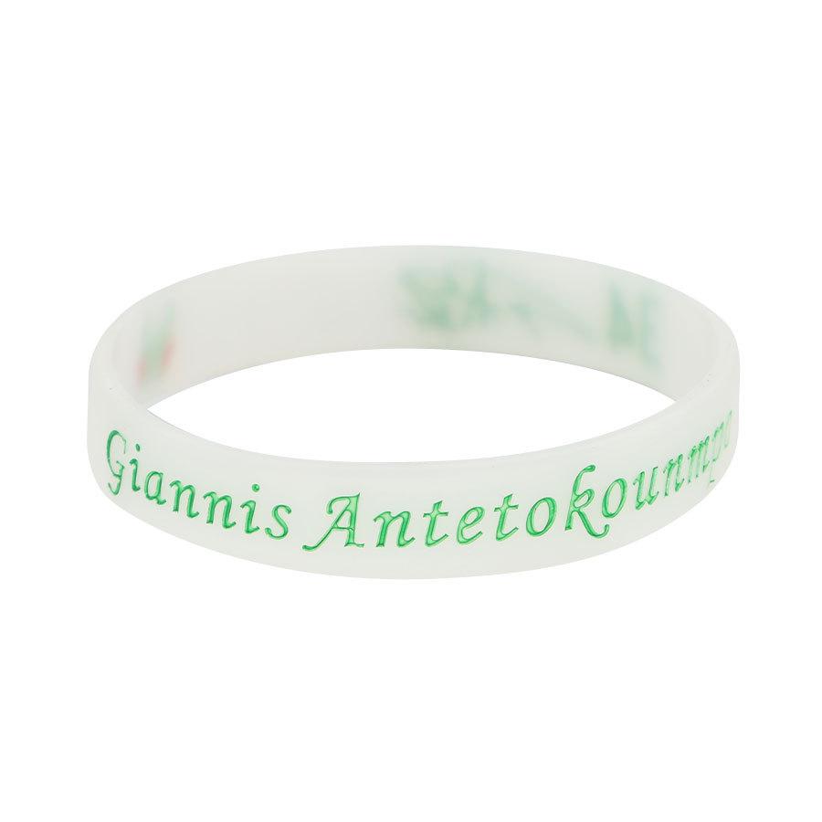Douyin Popular NBA Star Signature Luminous Silicone Sports Bracelet/Wristband