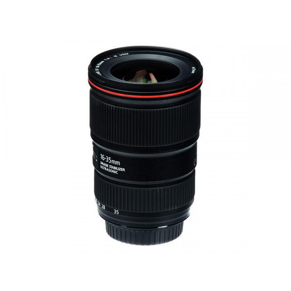 Obiettivo zoom grandangolare Canon EF16-35mm F4L IS USM Full Size compatibile EF16-3540LIS