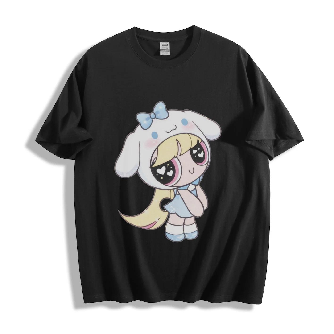 Gender-Neutral Cinnamoroll Powerpuff Girl T-Shirt XL