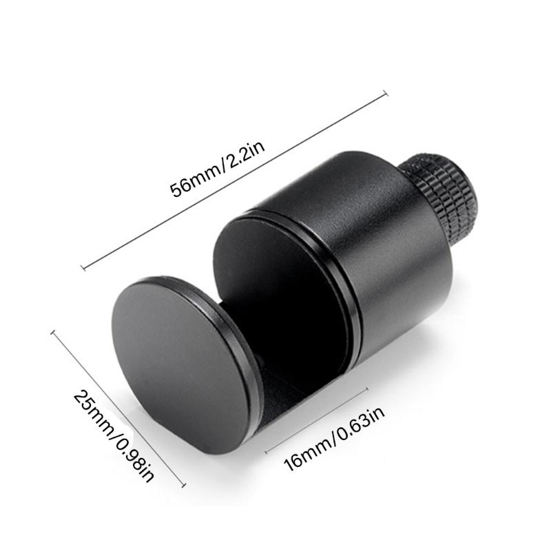 Accessorio Fotocamera Multifunzione Supporto Telefono Design con Blocco Rotante Supporto in Alluminio per Dispositivi Mobili Sotto i 17 mm