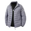 Mens Stand Collar White Duck Down Jacket Slim Casual Short Warm Winter Outerwear