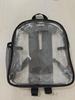 Unisex Transparent PVC Backpack: Large Capacity, Stylish, Sports & School Use