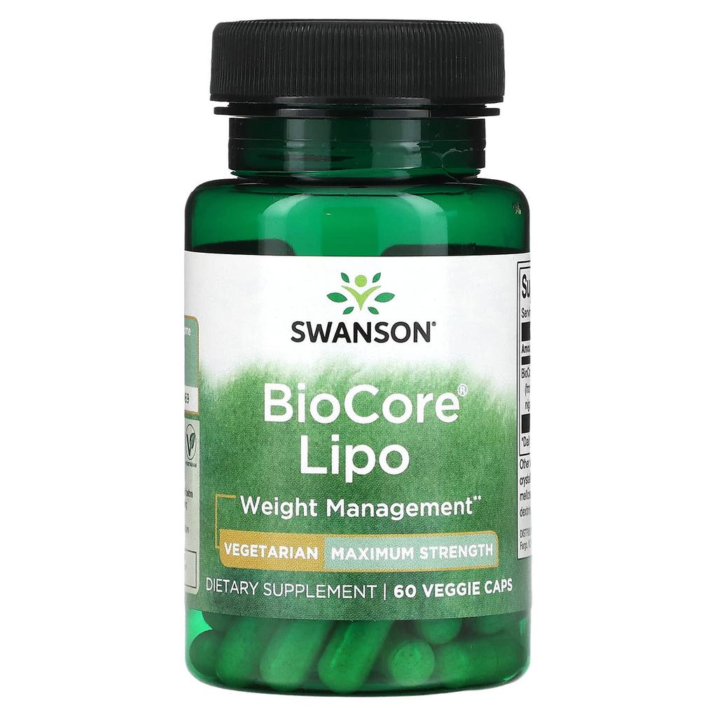 Biocore Lipo, Maximum Strength, 60 Veggie Caps (10,000 Fips Per Serving)