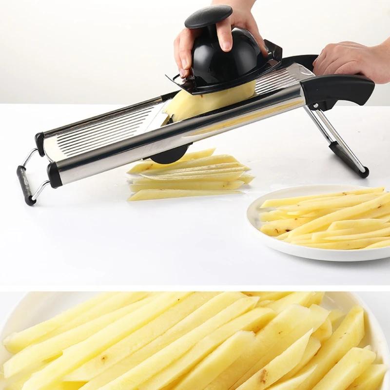 Multifunctional Stainless Steel Vegetable Cutter, Grater, Potato Shredding, Wiping, Shredding, Slicer, Kitchen Tools