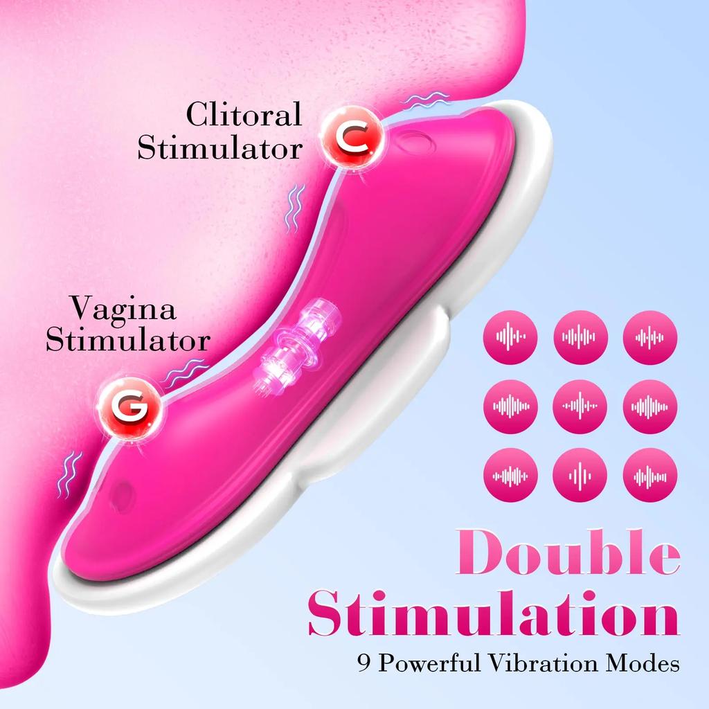 Wearable Panty Vibrator Adult Sex Toy for Women Clit Clitoral Stimulator 7 Vibration Remote App Control Sexy Toy for Women dildo