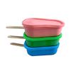 Ice Cube Mold Easy Demould Food Grade Silicone Popsicle Tray with Leak-Proof Lid Odor-Free Safe DIY Freezing Tray