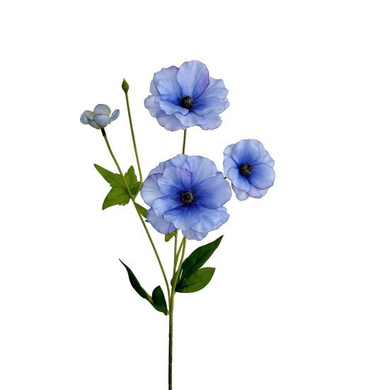 Искусственные Цветы Ранункулюсы 20 Дюймов Искусственные Пионы со Стеблем для Вазы Цветочные Композиции DIY Свадебный Букет Декор для Дома Девичник