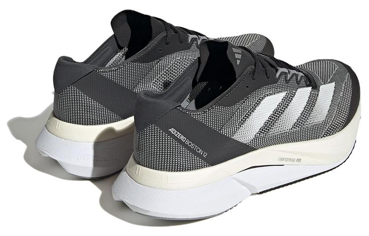 Adizero Boston 12 Adidas 'Negro Blanco' ID4234