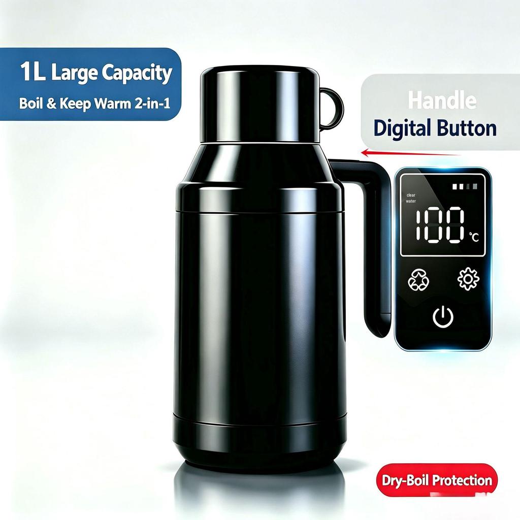 Universal 12V/24V 304 Stainless Steel Car Heating Mug 2024