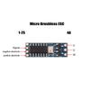 1S-2S DC3.7V-8.4V 4A Micro Brushless Motor Driver Board Electric Regulator Drive For 1104 1106 1306 1407 1503 Brushless Motor