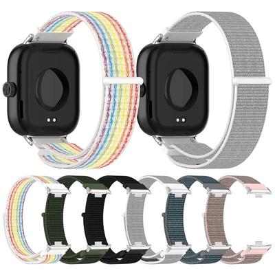 Nailoninis dirželis skirtas „Redmi Watch 4“ pakaitinis laikrodžio apyrankės „Correa“ dirželis skirtas „Xiaomi band 8 pro“ išmaniojo laikrodžio priedams