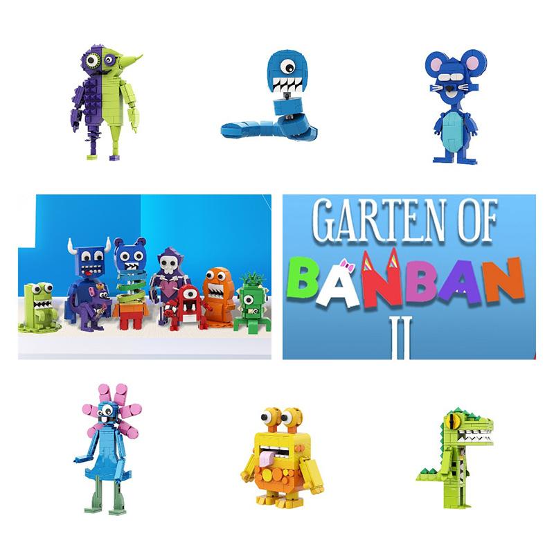 Garten Banban Of Assembled Building Blocks Kids Puzzle Toys Collection Display