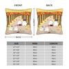 Cute M-Moomins Pillow Case Fashion Pillow Cover Soft Pillowcases For Sofa Bedroom Home Decor