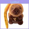 Toy Capybara Plush Keychain Creative Adorable Pendant Collectors Dolls Gifts