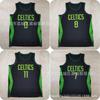 2025 Boston Celtics Basketball Jersey Tatum Irving Holiday Kornet City Edition Cotton Blend Unisex Sportswear