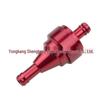 GOOFIT Red Aluminum Fuel Filter for ATV/Motorcycle/Scooter