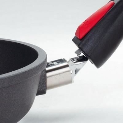 Poêle carrée - woll - induction line - 24cm - anti-adhésif - poignée amovible