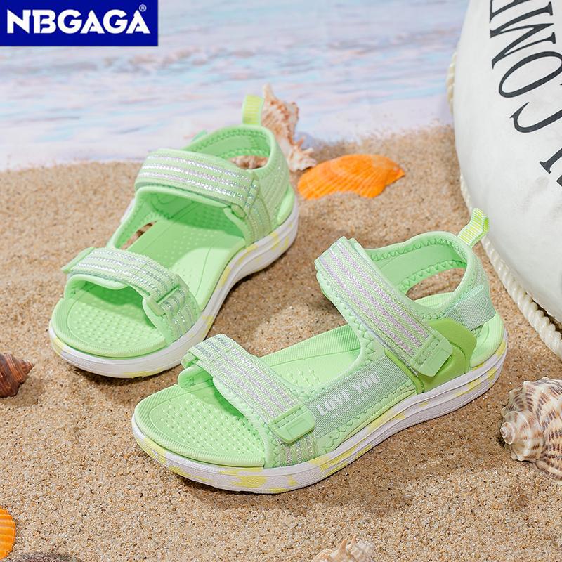 2025 Spring Summer New Sandals Breathable Children's Girls Anti Slip Open Toe Sandals Outdoor Beach Shoes
