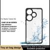IMAK UX-9A Series for Xiaomi Redmi Turbo 3 5G/Poco F6 5G Case TPU+PC Clear Protective Phone Cover