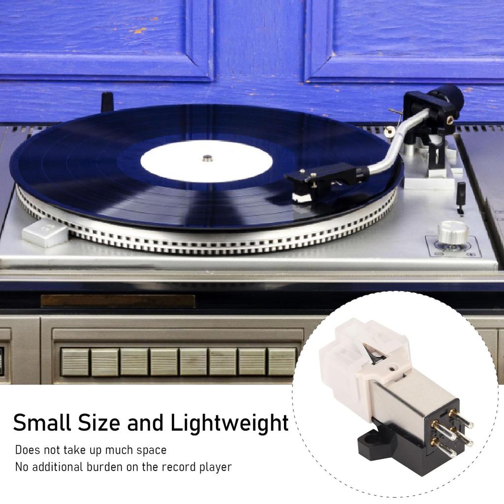 Ongwan Replacement Stylus Cartridge AT-3600L for Audio-Technica Record Players, MM Cartridge Phonograph Turntable Needle, Easy to Install