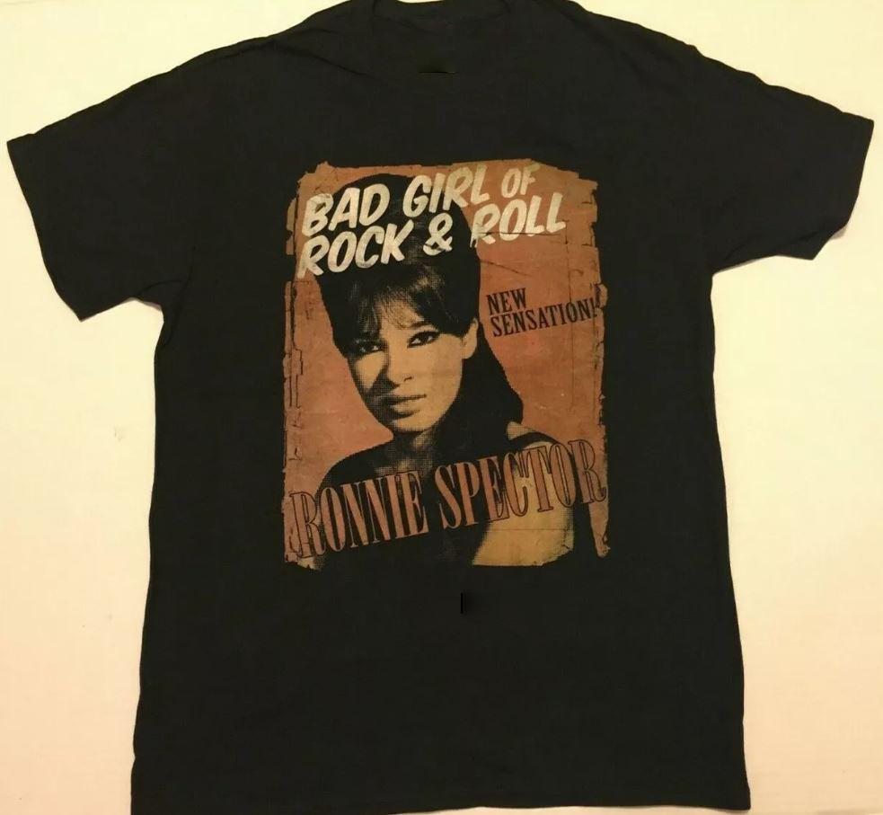 Ronnie Spector Bad Girl Rock N Roll Unisex Cotton TShirt  S5XL MI373 Unisex T-Shirt M