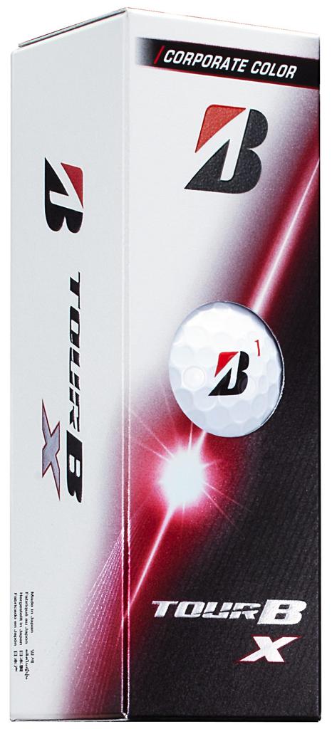 BRIDGESTONE TOUR B X Golf 2026 Pack of Corporate B6CXJ Balls, Model, 12, Color,