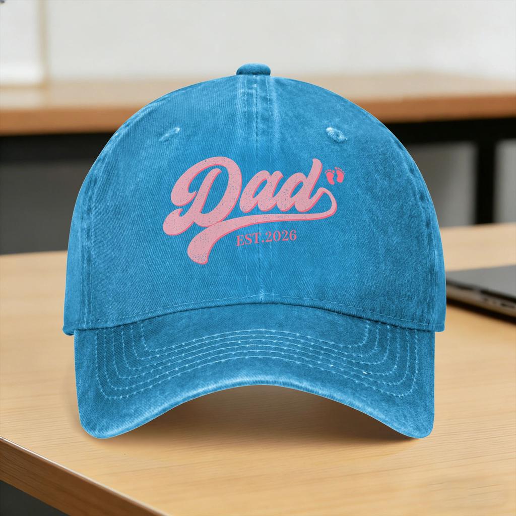 Baseball Cap Soon to Be Daddy of Baby Girl Summer yk Cool Trucker Hat UnisexTeens Print Hunting Sunscreen Snapback Cap