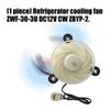 Refrigerator Cooling Fan Motor Plastic Component For ZWF-30-3U DC12V CW ZBYP-2 Refrigerator Evaporator Fan Motor