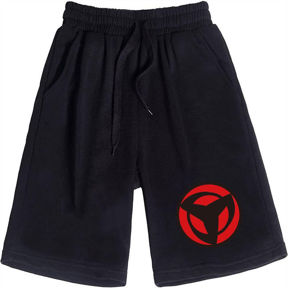 Summer Casual Shorts, Men's and Women's Loose Micro-elastic Printed Sports Five-point Pants