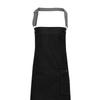 Premier District Waxed Look Denim Bib Apron