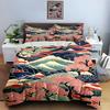 Mountain floral scenery Bedding Duvet cover sets Duvet covers Pillowcases gifts (1 * Duvet Cover 2 * Pillowcases, without duvet insert)