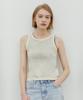 Wearies See-Through Sleeveless_Cream
