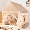 Children's Extra Long Indoor Princess Castle Tent with Mosquito Net