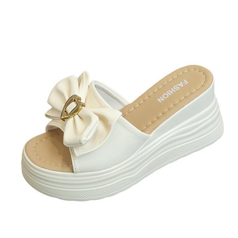 Fashion Women Fashion Thick Sole Home Platform Slippers Summer Thick-soled Clogs Elevated Slides Shoes Damen Non Slip Flip Flops Sandals