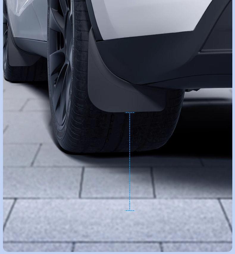 Bohrfreie Schmutzfänger für Tesla Model Y - Original-Stil Außenmodifikation