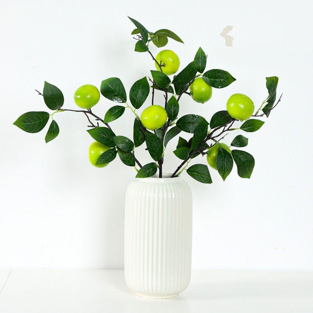 Vibrant Artificial Tangerine Branches Realistic Orange Tree Branch  Home Decor