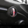 2Pcs/set Car Interior Door Handle Sticker Door Handle Protection Sticker 3D Union Jack For MINI Cooper F56 F55 Auto Accessories
