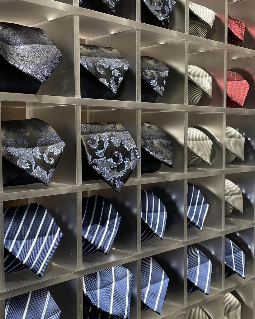 [Love Room] Luxuriöse Ein-Klick-Herren-Business-Krawatte, Reißverschluss-Typ Einfache Krawatte, 5-Sekunden-Anbringung, Markenname, Waschbar, Karomuster-Streifen, Blau, Grau, Schwarz,
