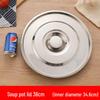 Universal Visible Stainless Steel Pot Lid