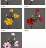 Large Magnolia Artificial Flower Bouquet for Living Room - High-End Floor Stand Floral Decoration