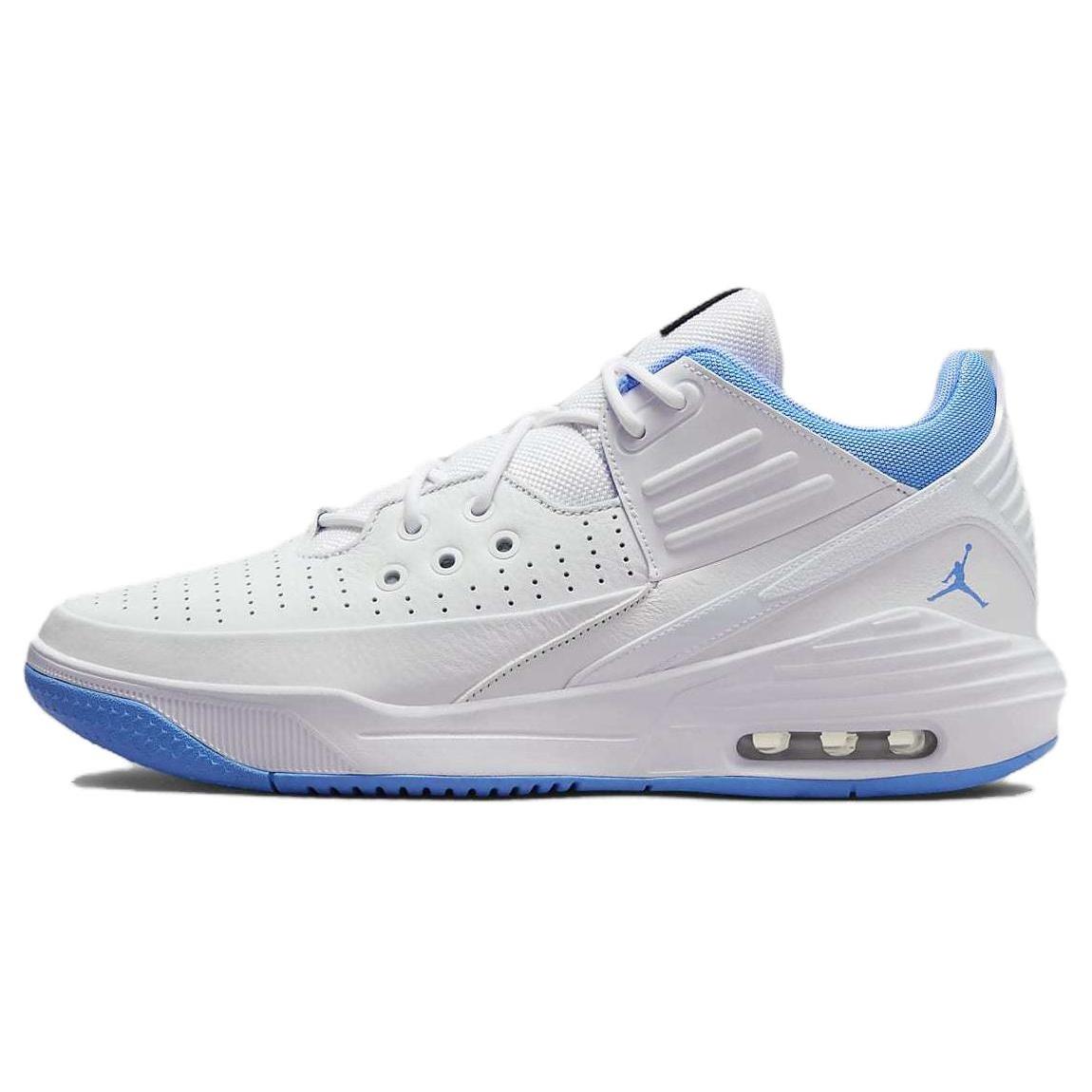 Air Jordan Max Aura 5 White University Blue Men s DZ4353-104