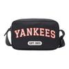 New York Yankees Blended Material Camera Bag, Shoulder Bag, Crossbody Bag Medium Unisex Black Casual 3ACRM014N