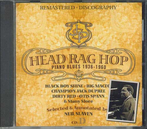 

CD VARIOUS - Head Rag Hop Piano Blues 1936-1960 JSP77196D JSP 2015 UK Blues Used