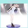 Artful Overlord Albedo White Knitted Standing Figure Pvc Anime Character Collectible