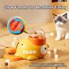 Puppy Missing Food Toy Anti-slip Bottom Dog Cat Pet Feeder Little Yellow Duck Interactive Puzzle Dog Feeding Machine