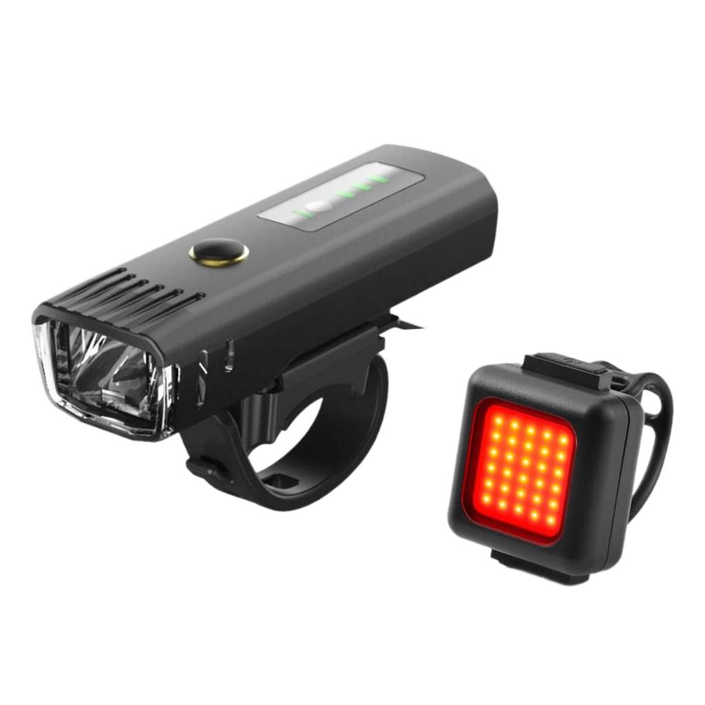 Bicycle Front Rear Lights Bike Light Set Accessories Portable Cycling Lamp Headlight Taillight