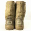 UGG Sheepskin Mouton Boots Camel Brown Size W8 25.0(USED)