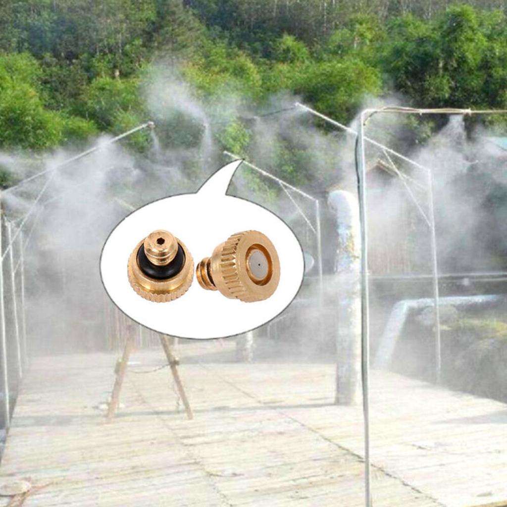 Ugello Di Nebulizzazione Regolabile In Ottone, Irrigatore Atomizzatore Irrigazione Da Giardin 94204365