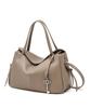 Athe Vanessabruno [Demain] Taupe Beige Leather Deman Tote Bag S Aaba6F281I3