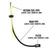 Tubo Carburante Tubo Serbatoio Filtro Con Accessori Filtro Serbatoio Passacavo Assemblaggio